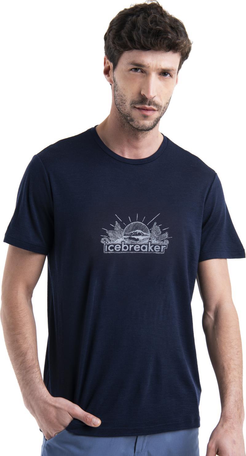 Merino 150 Tech Lite III SS Tee - IB Grown Naturally - Mens - Midnight Navy #401 3