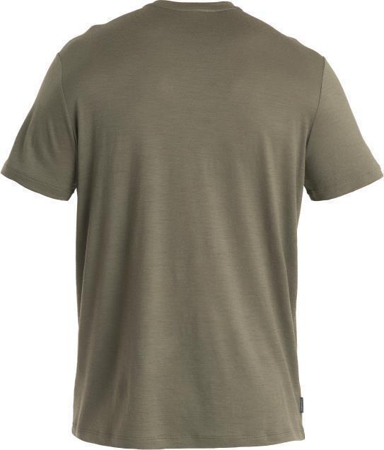 Merino 150 Tech Lite III SS Tee - Icebreaker Logo Reflections - Mens - Loden 2