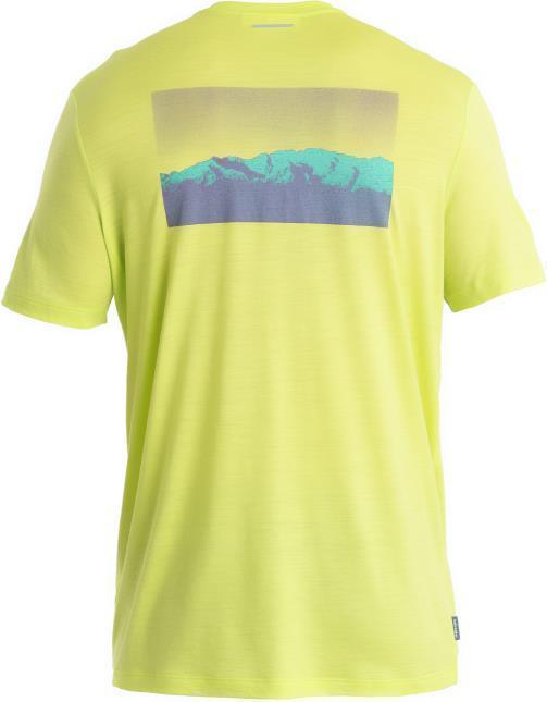 Merino 150 Tech Lite III SS Tee - Natural Run Club 2.0 - Mens - Hyper 2