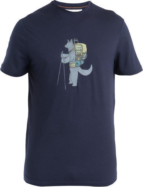 Merino 150 Tech Lite III SS Tee - Tech Head - Mens - Midnight Navy #401 1