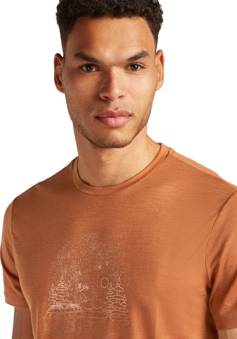 Merino 150 Tech Lite III SS Tee - Van Camp - Mens - dusty clay 1