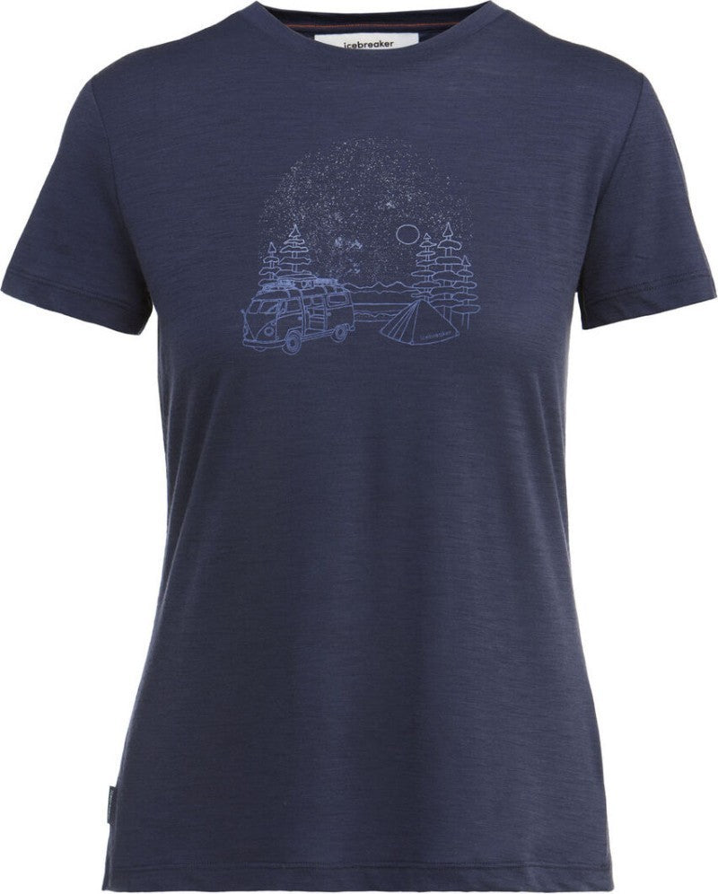 Merino 150 Tech Lite III SS Tee - Van Camp - Womens - graphite 1