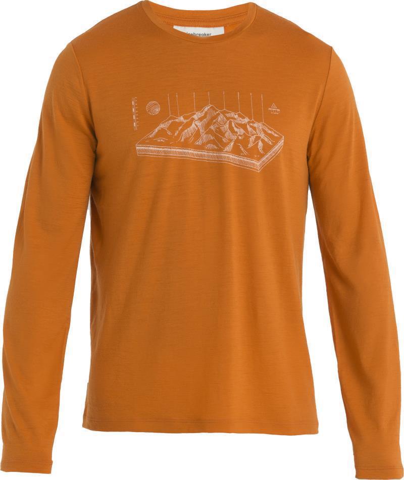 Merino 150 Tech Lite II LS Tee - Alps 3D - Mens - earth 1