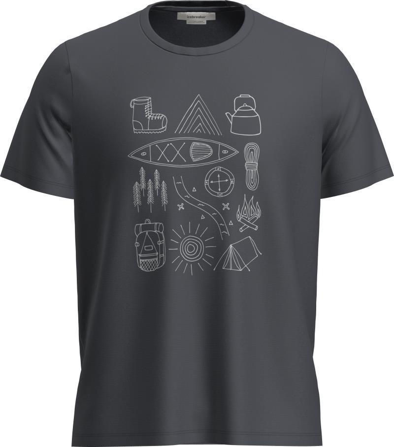 Merino 150 Tech Lite II SS Tee - Camp Essentials - Mens - graphite 1
