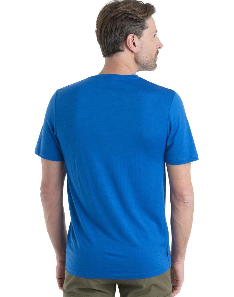 Merino 150 Tech Lite II SS Tee - Natural Ski Tour - Mens - Lazurite 4