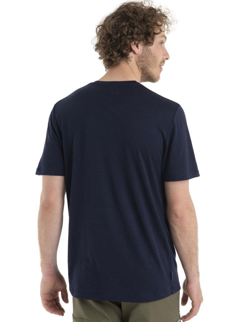 Merino 150 Tech Lite II SS Tee - Natural Ski Tour - Mens - Midnight Navy #401 4