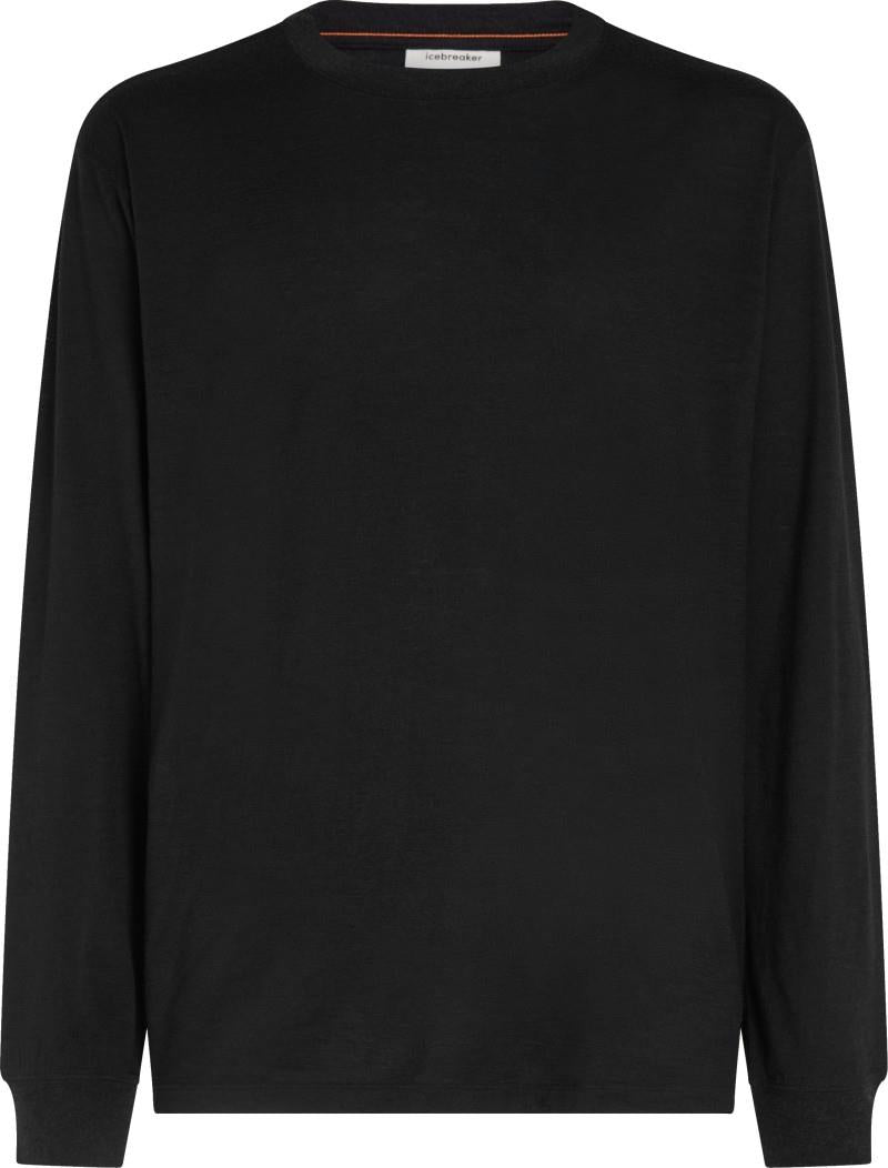 Merino 150 Tech Lite LS Relaxed Tee - Mens - black 1