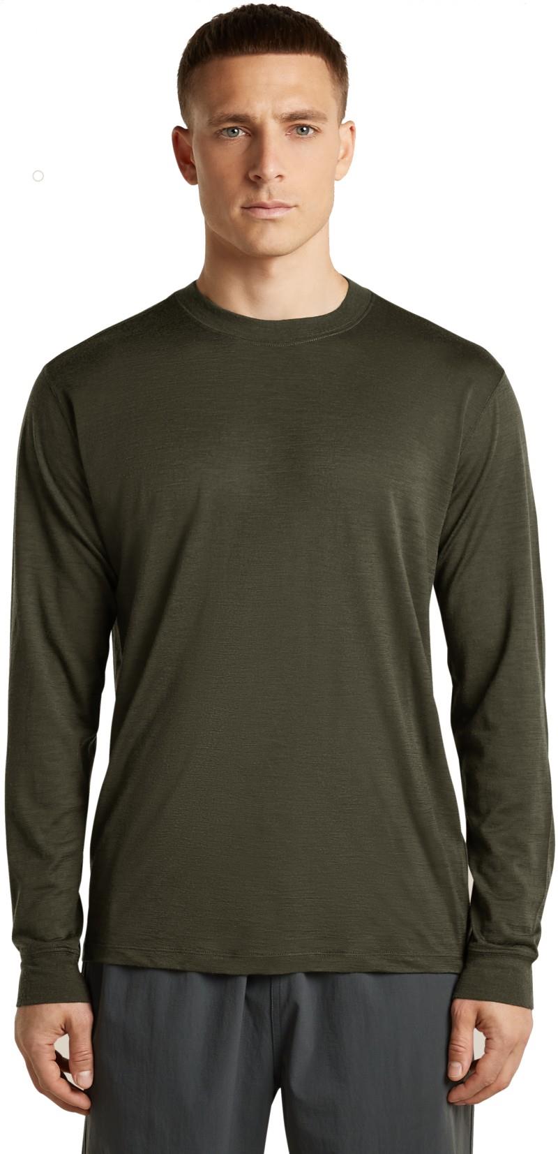 Merino 150 Tech Lite LS Relaxed Tee - Mens - dark loden 1