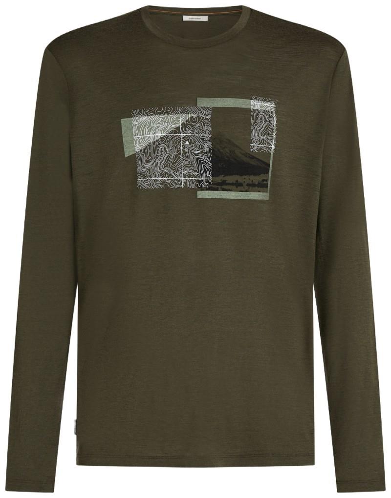 Merino 150 Tech Lite LS Tee Peak Balance - Mens - dark loden 1