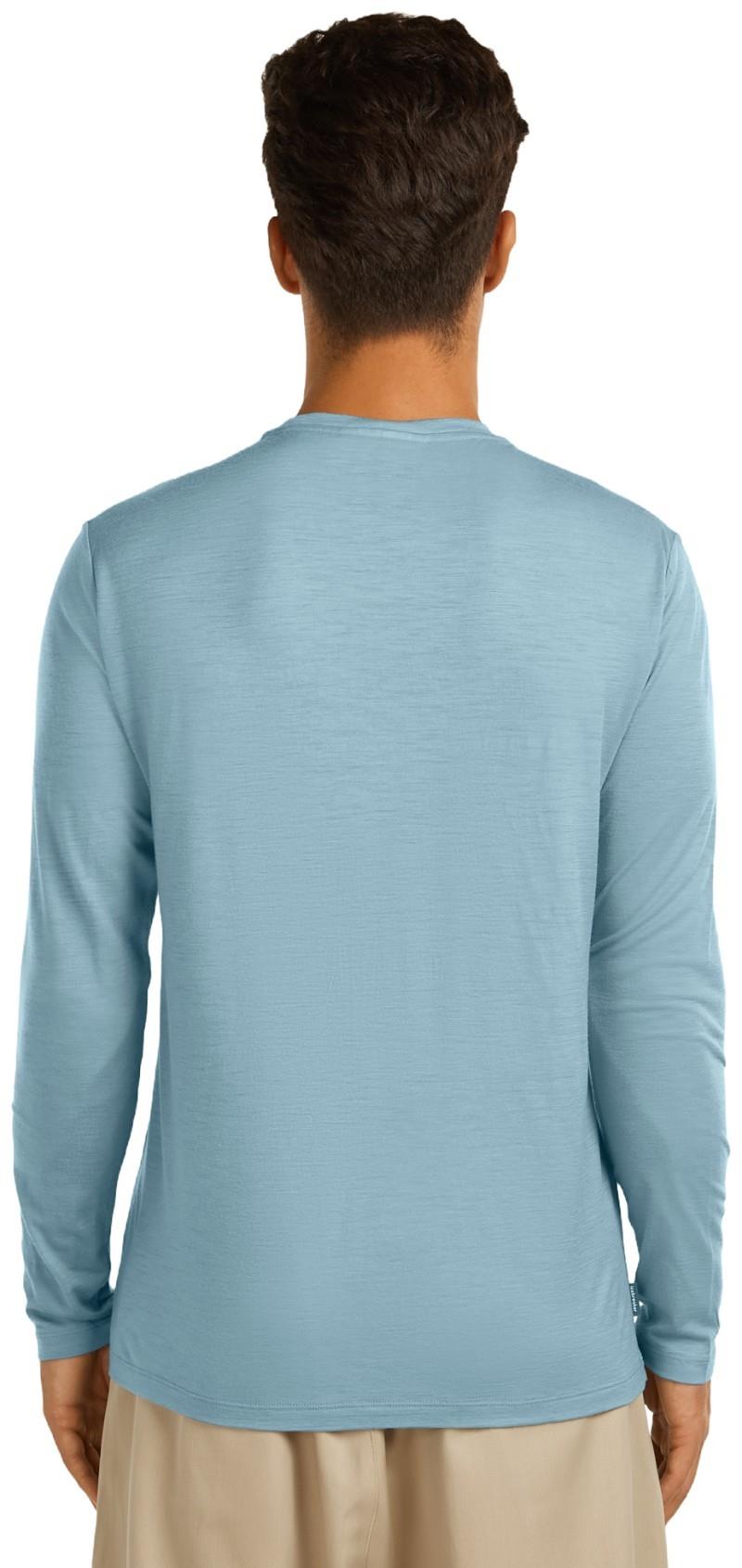 Merino 150 Tech Lite LS Tee Peak Balance - Mens - flint blue 1