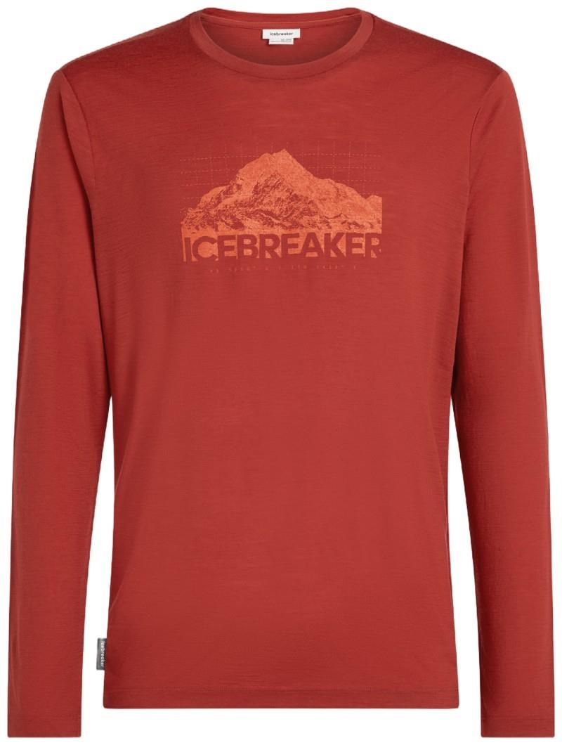 Merino 150 Tech Lite LS Tee - Aoraki Explorer - Mens - agate 1