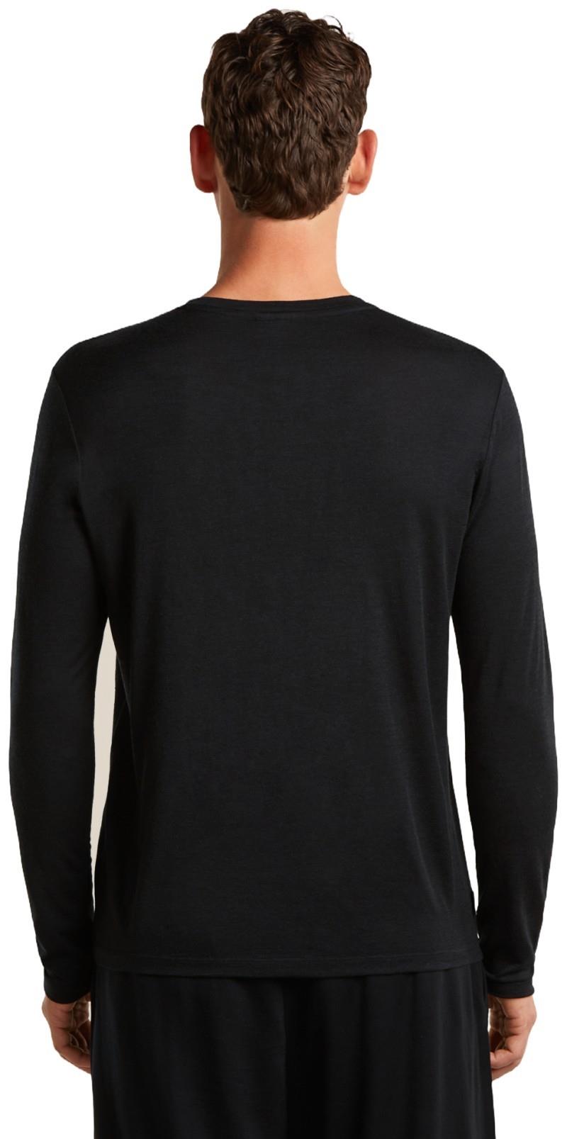 Merino 150 Tech Lite LS Tee - IB Vertical - Mens - black 1