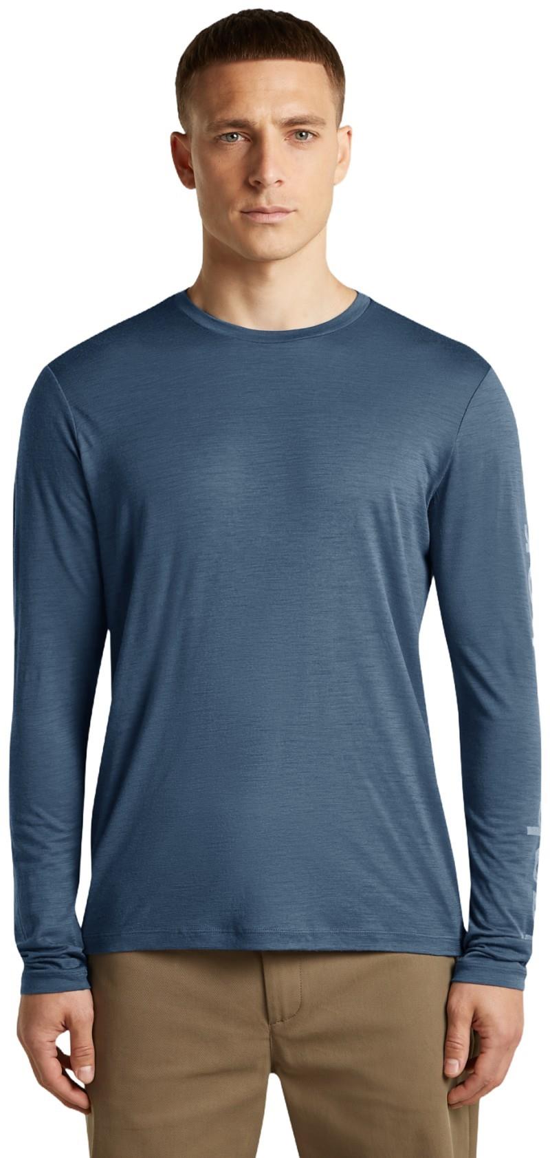 Merino 150 Tech Lite LS Tee - IB Vertical - Mens - dawn 1