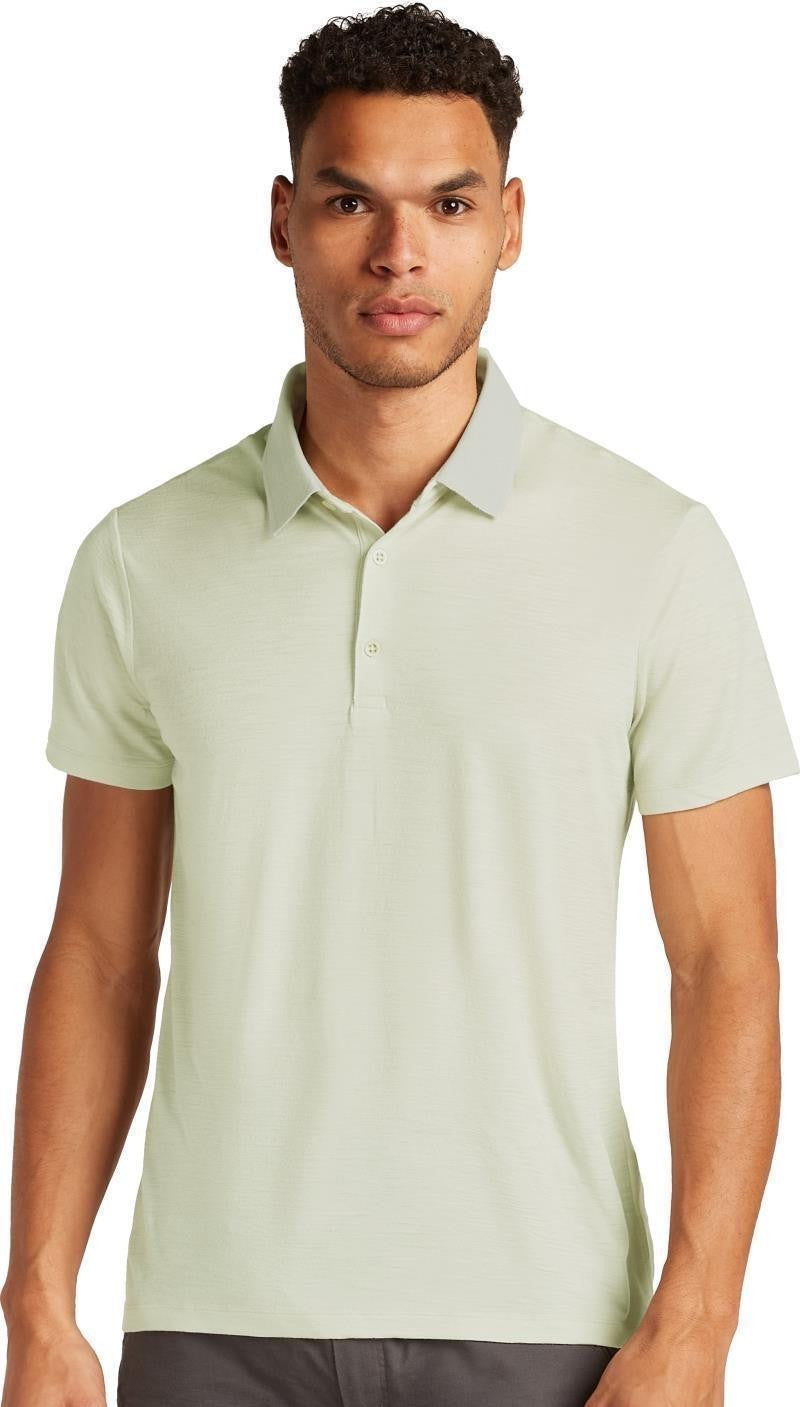 Merino 150 Tech Lite SS Polo - Mens - ashen 1