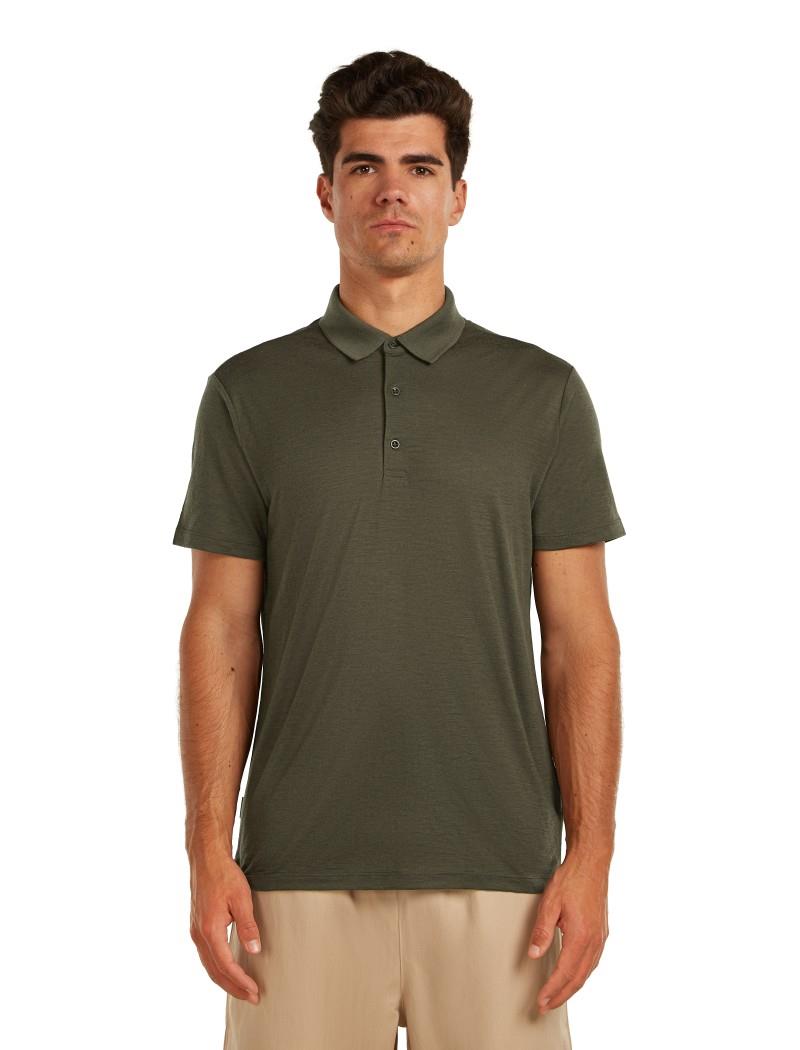 Merino 150 Tech Lite SS Polo - Mens - dark loden 1