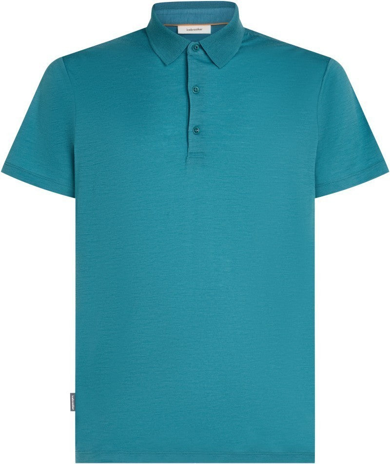 Merino 150 Tech Lite SS Polo - Mens - topaz 1