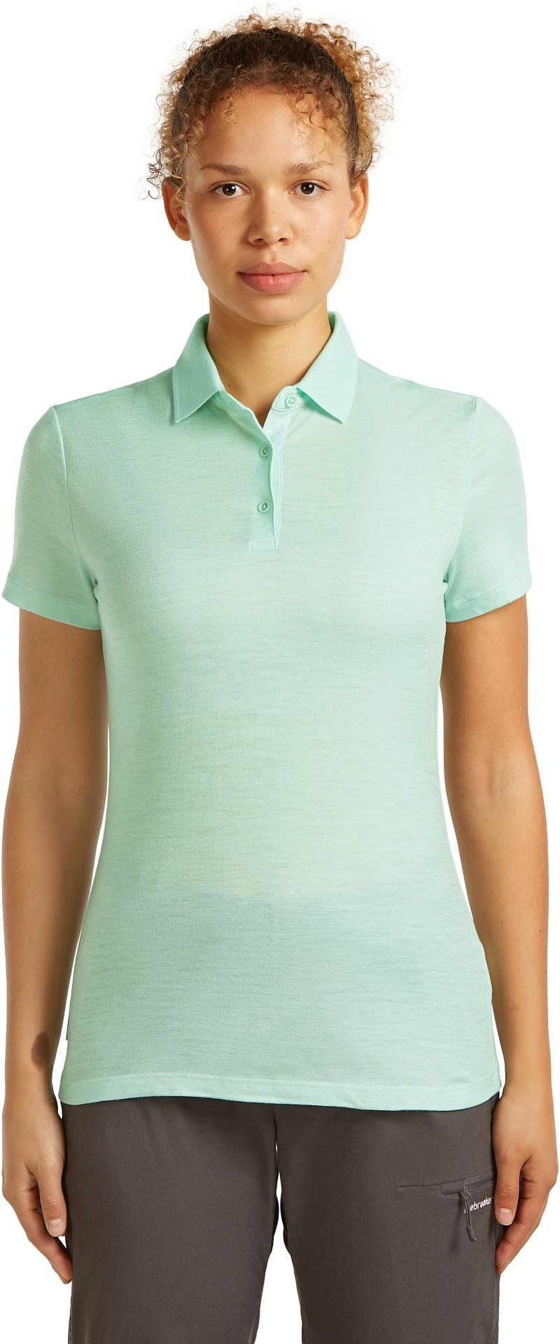Merino 150 Tech Lite SS Polo - Womens - mint 1