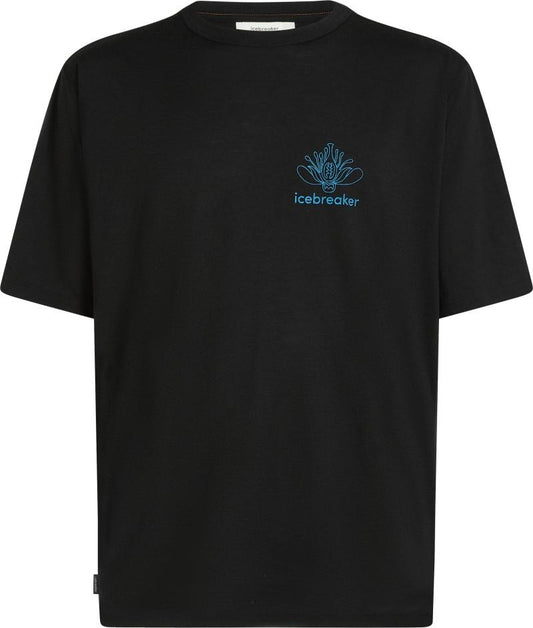 Merino 150 Tech Lite SS Relaxed Tee - Fern Study - Mens - black 1