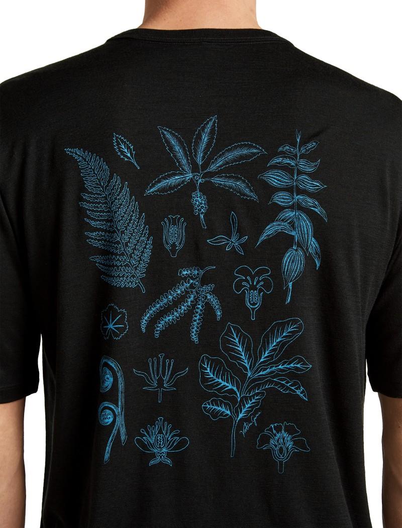 Merino 150 Tech Lite SS Relaxed Tee - Fern Study - Mens - black 1