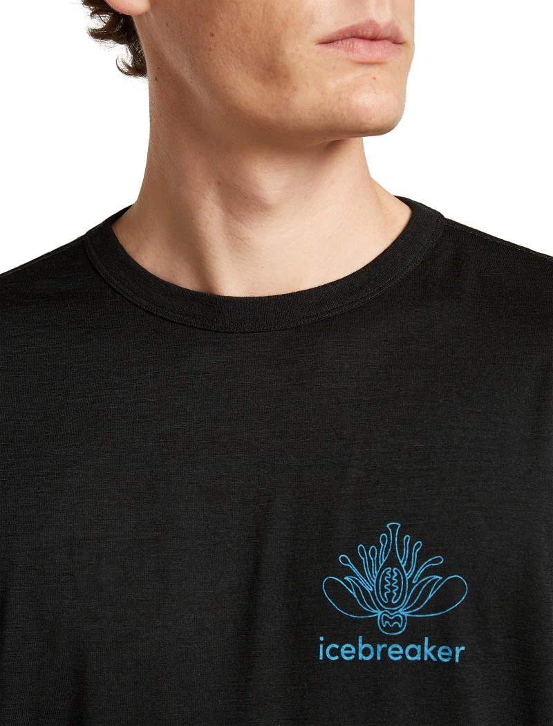 Merino 150 Tech Lite SS Relaxed Tee - Fern Study - Mens - black 1