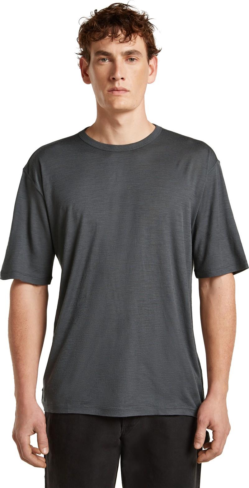 Merino 150 Tech Lite SS Relaxed Tee - Mens - obsidian 1