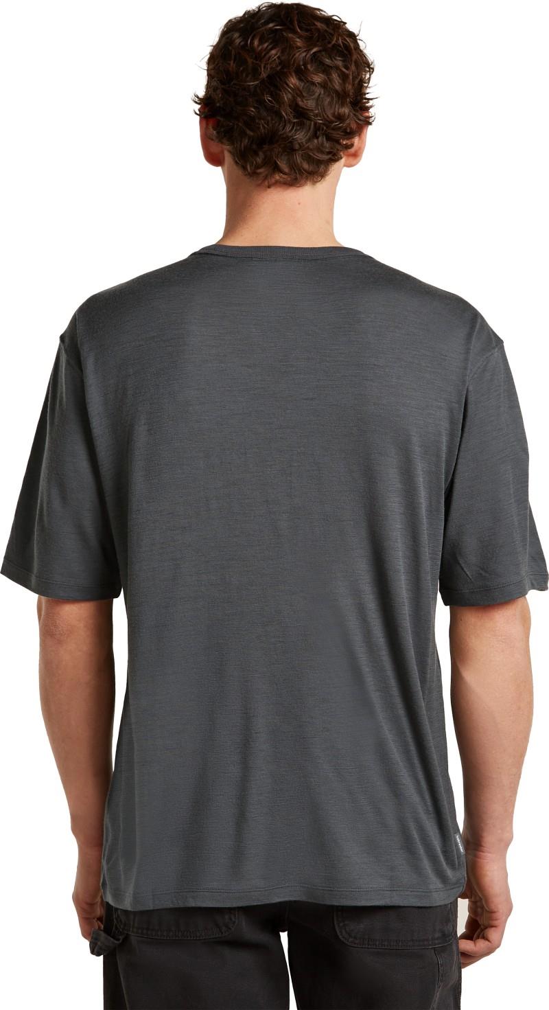Merino 150 Tech Lite SS Relaxed Tee - Mens - obsidian 1