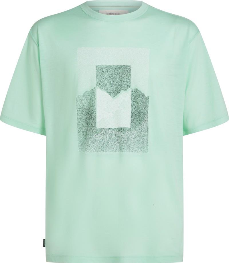Merino 150 Tech Lite SS Relaxed Tee - Mountain Shift - Mens - mint 1