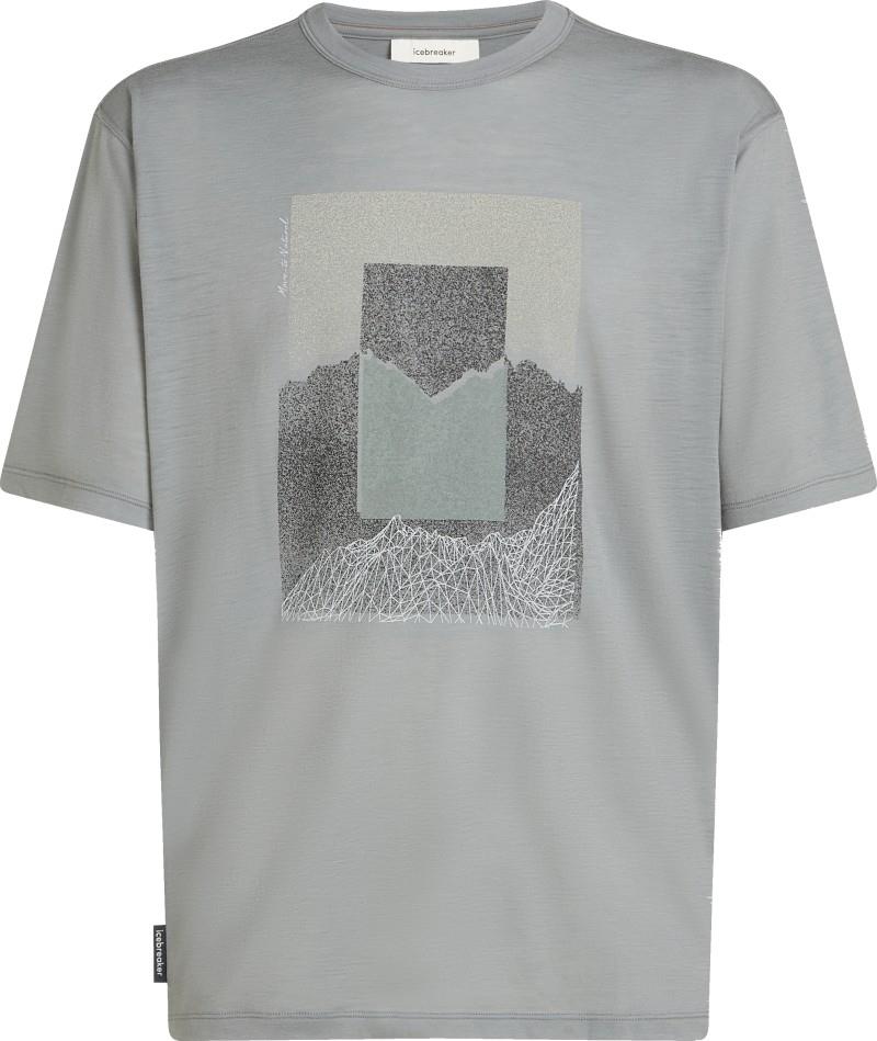 Merino 150 Tech Lite SS Relaxed Tee - Mountain Shift - Mens - proto grey 1