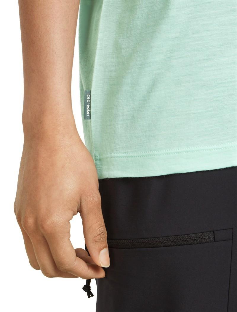 Merino 150 Tech Lite SS Relaxed Tee - Womens - mint 1