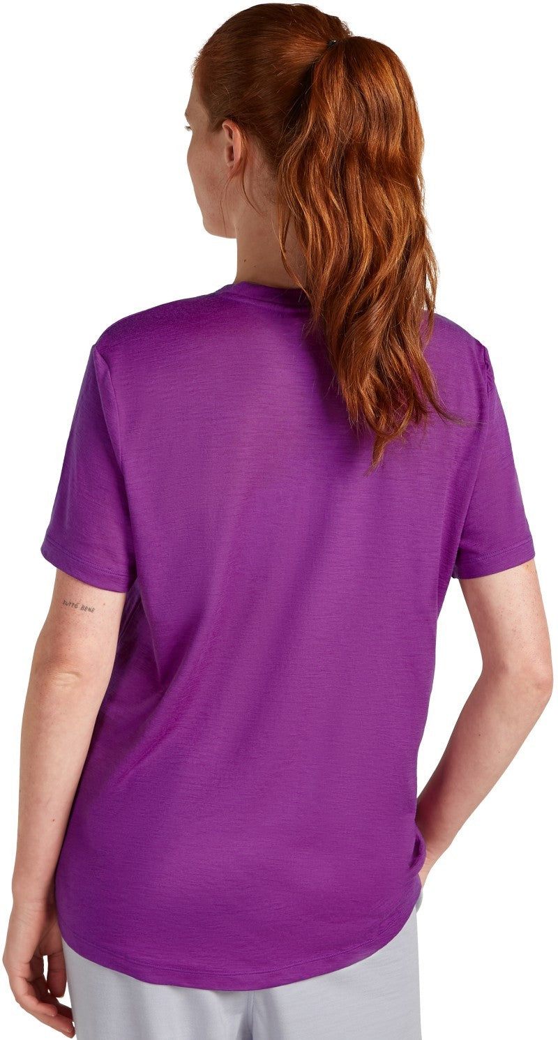 Merino 150 Tech Lite SS Relaxed Tee - Womens - passion 1