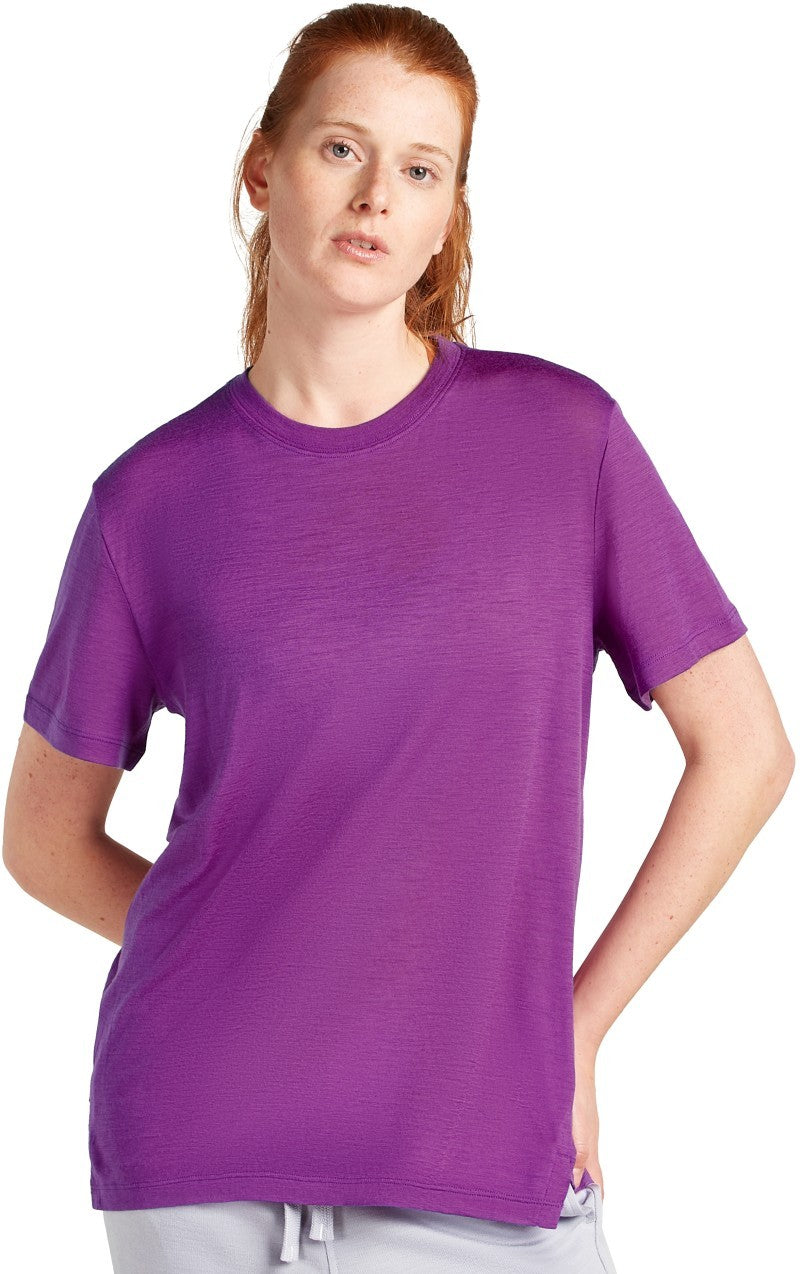 Merino 150 Tech Lite SS Relaxed Tee - Womens - passion 1