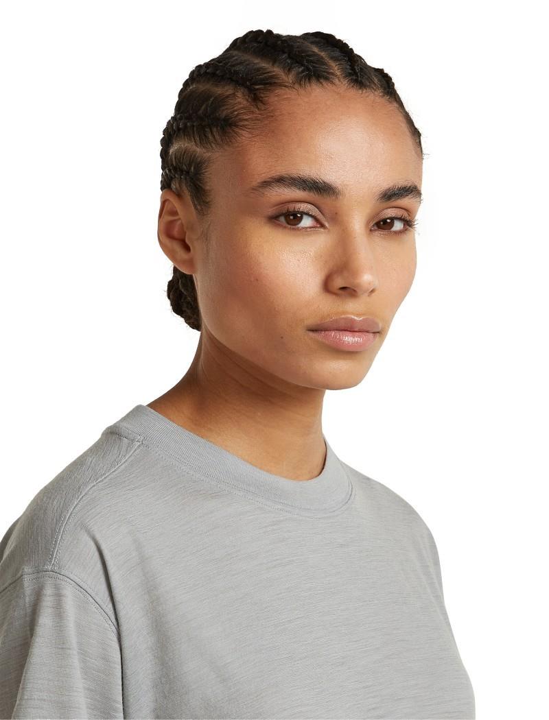 Merino 150 Tech Lite SS Relaxed Tee - Womens - proto grey 1