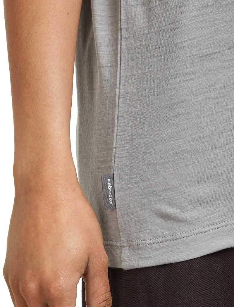 Merino 150 Tech Lite SS Relaxed Tee - Womens - proto grey 1