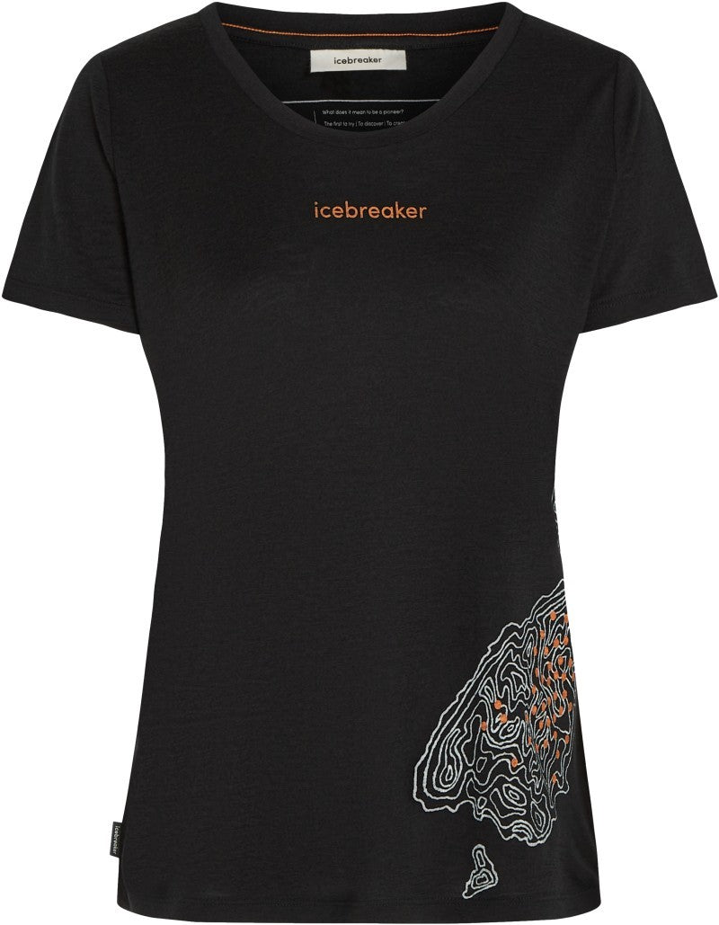 Merino 150 Tech Lite SS Scoop Tee - 30th Anniversary - Womens - black 1