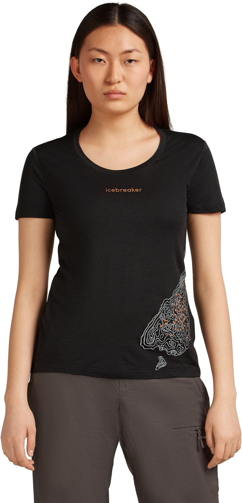 Merino 150 Tech Lite SS Scoop Tee - 30th Anniversary - Womens - black 1