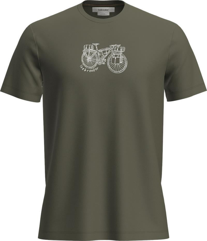Merino 150 Tech Lite SS Tee Adventure Ride - Mens - loden 1
