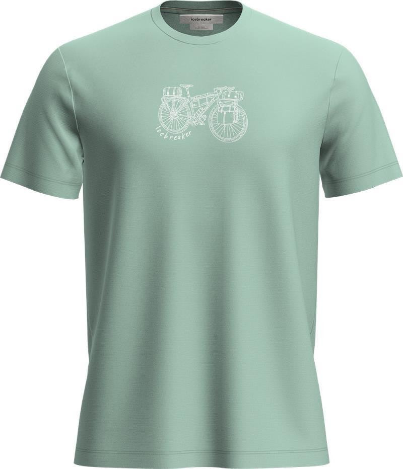 Merino 150 Tech Lite SS Tee Adventure Ride - Mens - mint 1