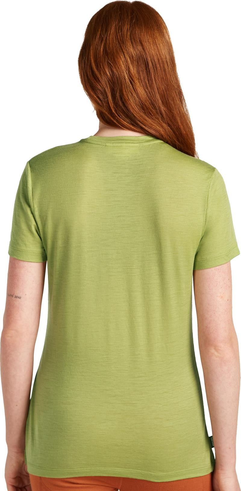 Merino 150 Tech Lite SS Tee Adventure Ride - Womens - olive 1