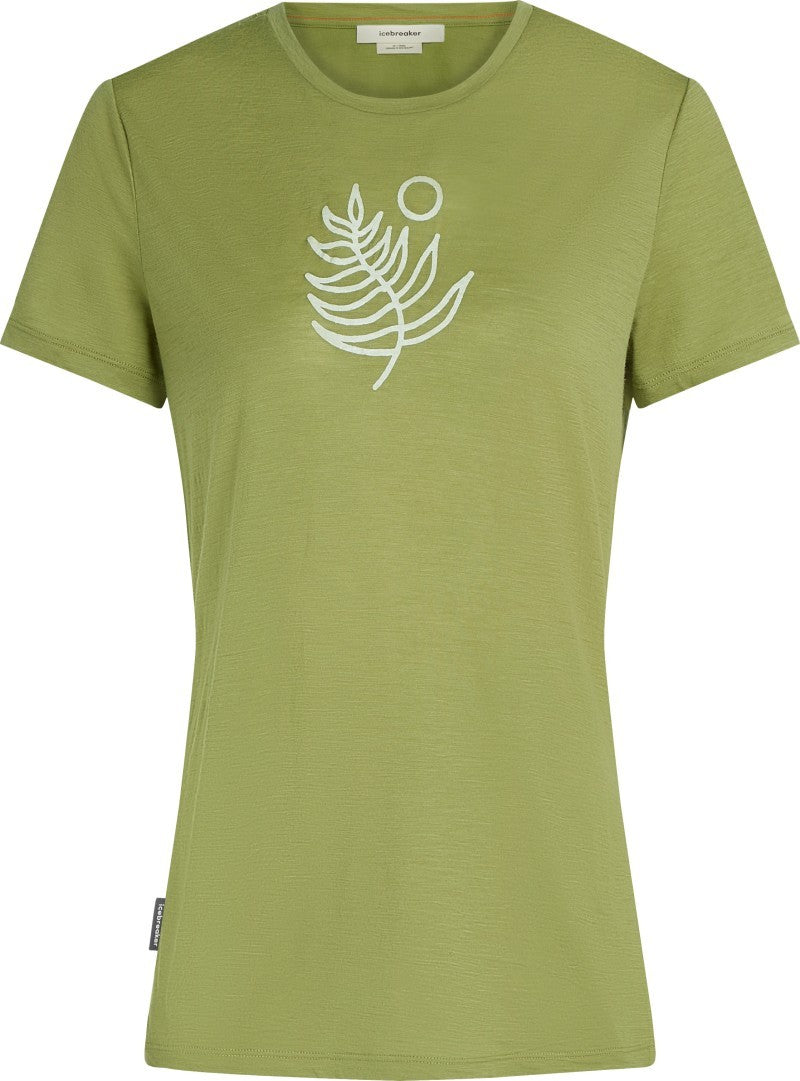 Merino 150 Tech Lite SS Tee Fresh Fern - Womens - olive 1