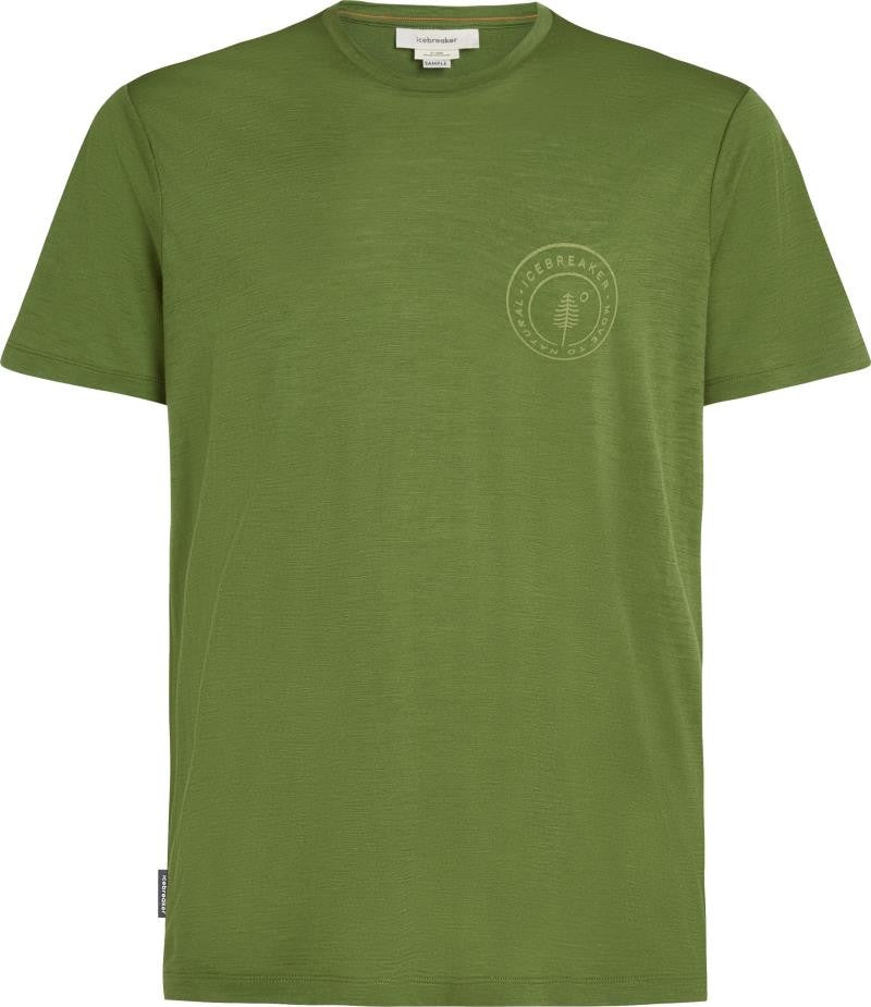 Merino 150 Tech Lite SS Tee Hike Naturally - Mens - sphagnum 1
