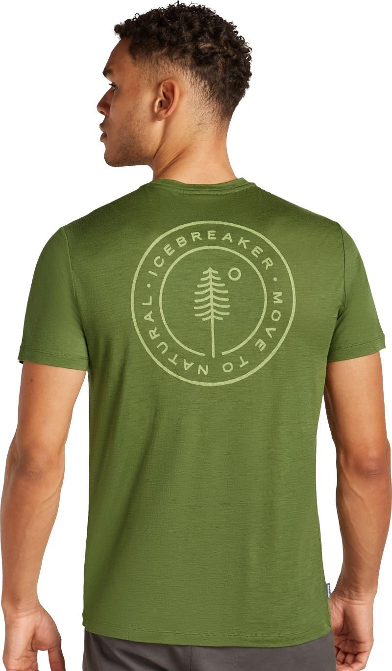 Merino 150 Tech Lite SS Tee Hike Naturally - Mens - sphagnum 1