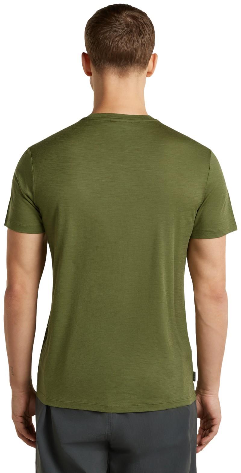 Merino 150 Tech Lite SS Tee - 3D Mapping - Mens - sphagnum 1