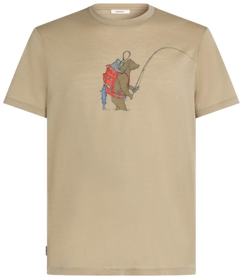 Merino 150 Tech Lite SS Tee - Bear Catch - Mens - flagstone 1