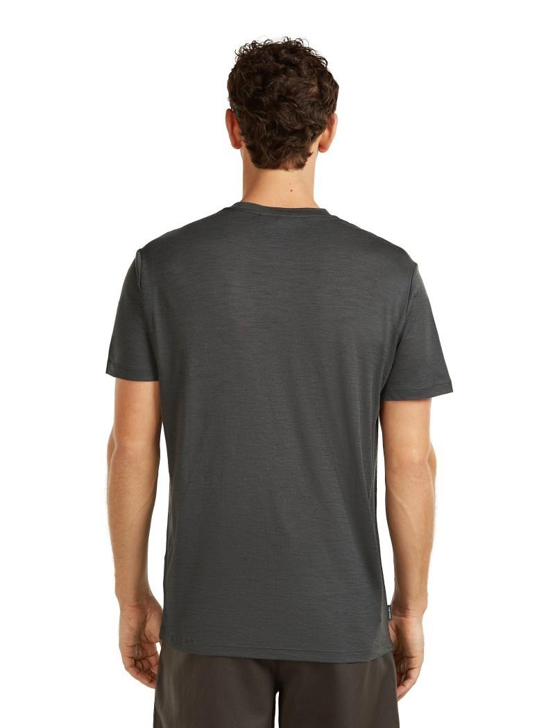 Merino 150 Tech Lite SS Tee - Bear Catch - Mens - obsidian 1