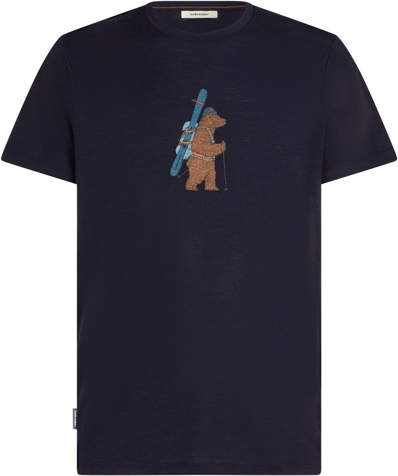 Merino 150 Tech Lite SS Tee - Bear Tour - Mens - midnight navy 1