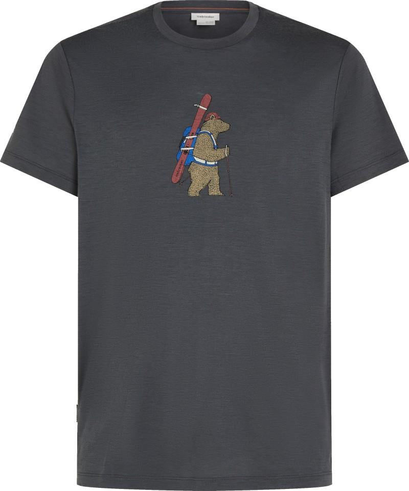 Merino 150 Tech Lite SS Tee - Bear Tour - Mens - obsidian 1