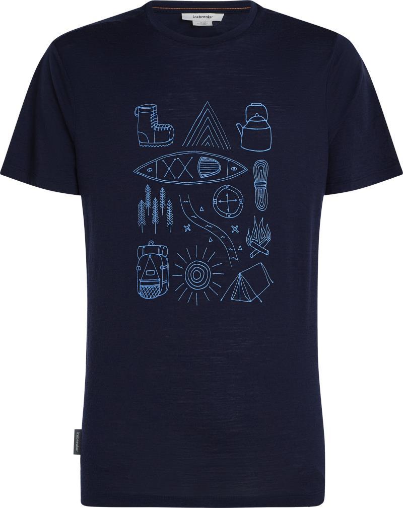 Merino 150 Tech Lite SS Tee - Camp Essentials - Mens - Midnight Navy 1
