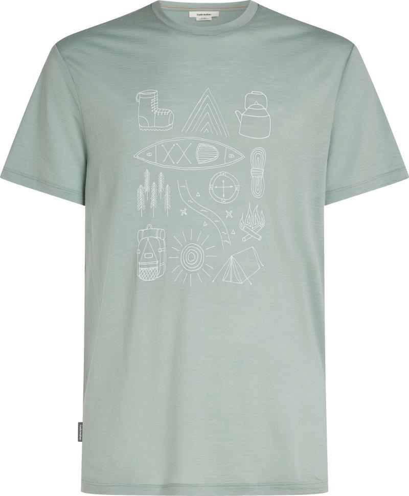 Merino 150 Tech Lite SS Tee - Camp Essentials - Mens - Moss 1