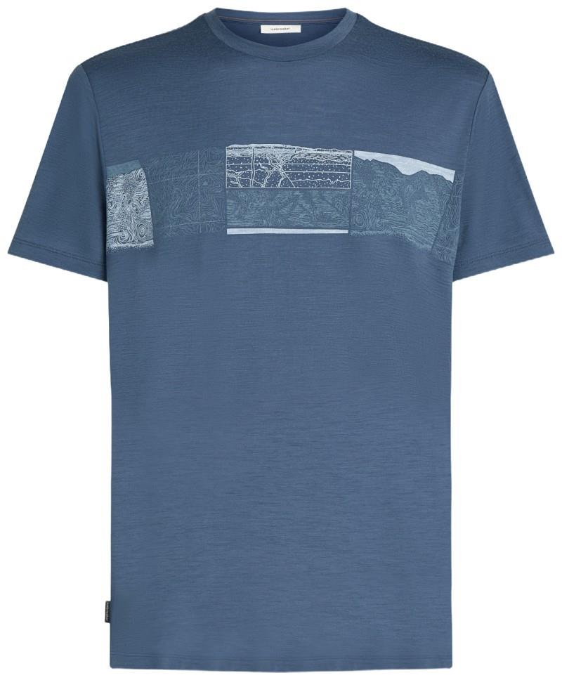 Merino 150 Tech Lite SS Tee - Elevation Line - Mens - dawn 1