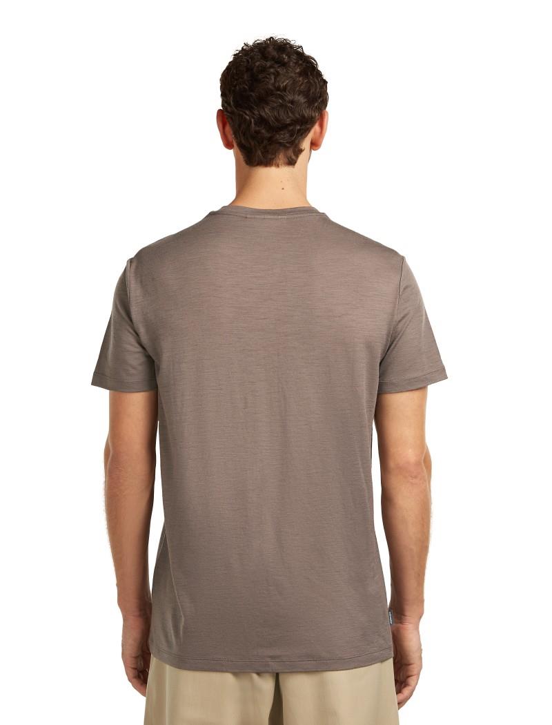 Merino 150 Tech Lite SS Tee - Elevation Line - Mens - porcini 1